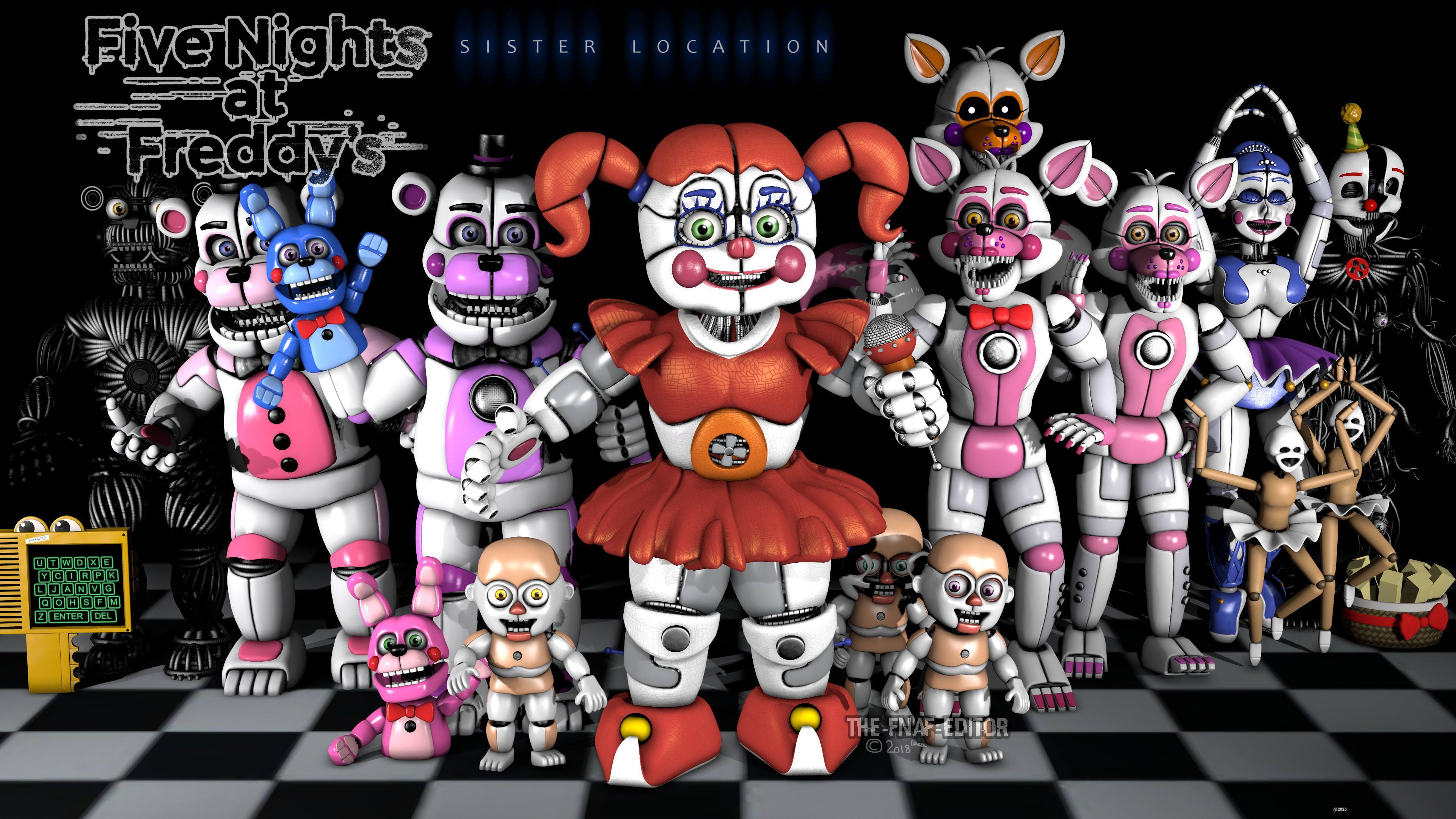 Five Nights At Freddys Sister Location