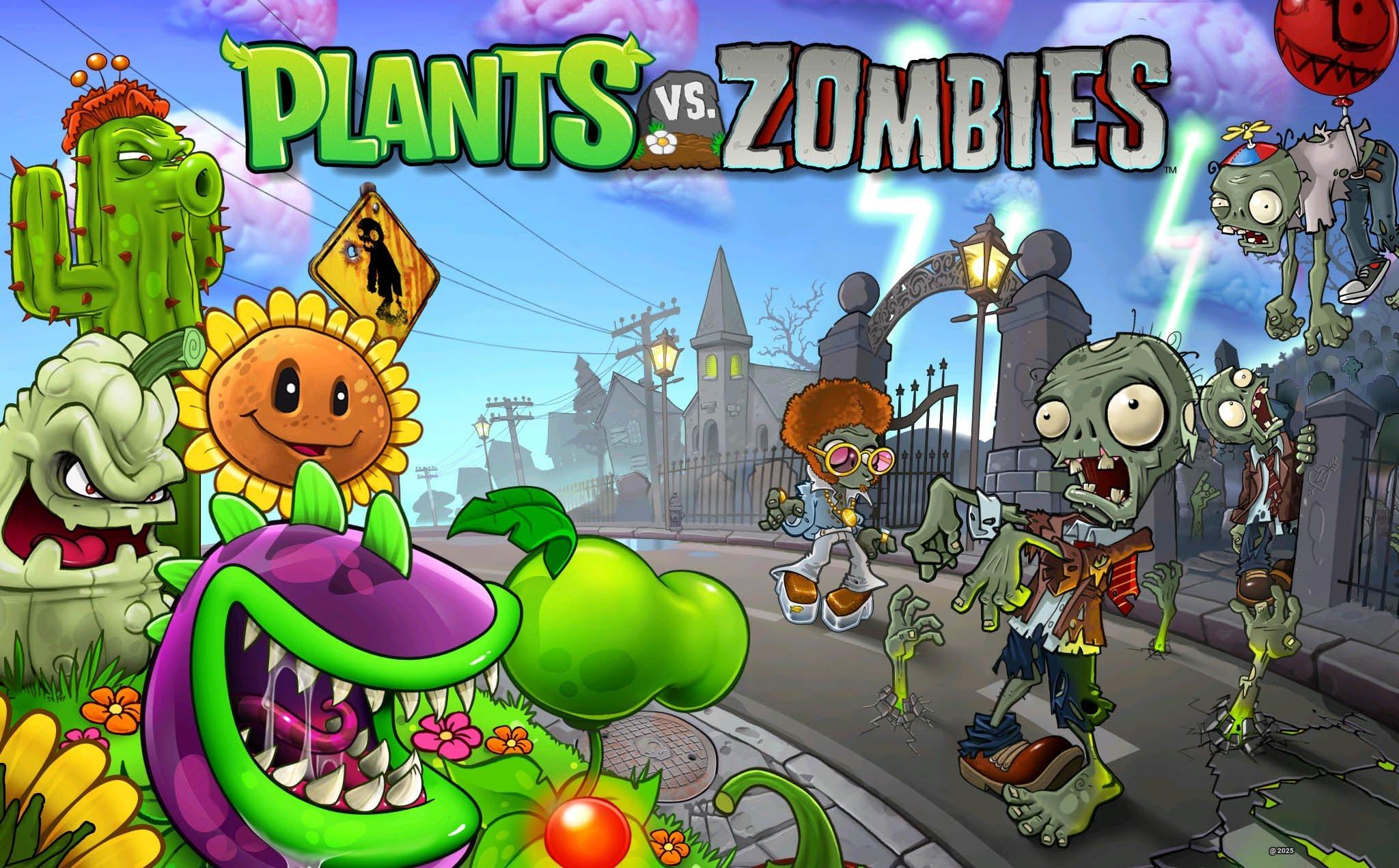 Plants Vs Zombies Game